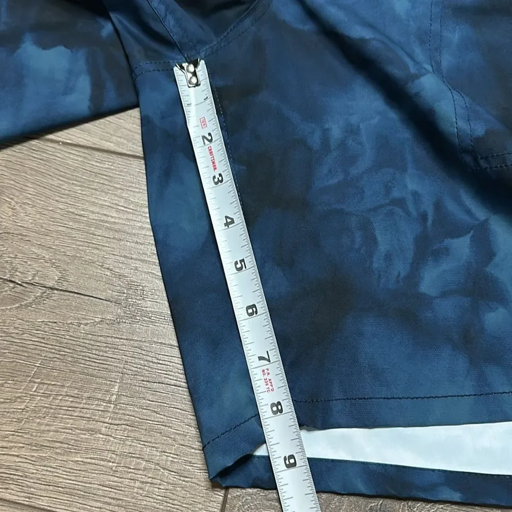 Vans Voyage Tie Dye Swim Board‎ Shorts Blue Size 38